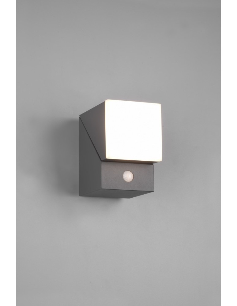 Outdoor lights with motion sensor - Trio AVON Outdoor Wall Mounted 1xLED max 7W 3000K Anthracite 270669142 - product kolory-swiatla.pl 3