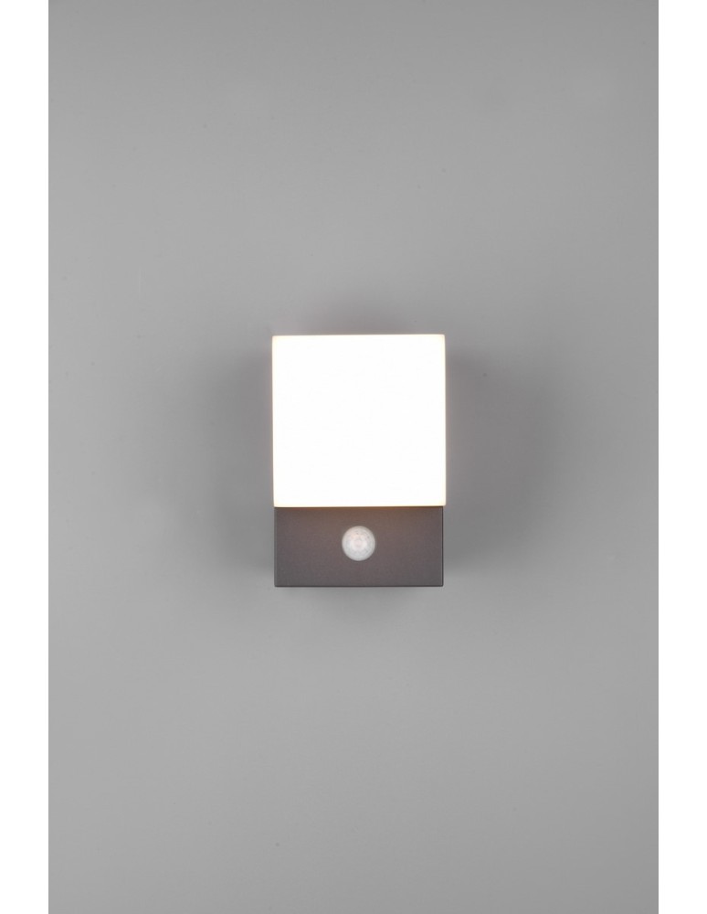 Outdoor lights with motion sensor - Trio AVON Outdoor Wall Mounted 1xLED max 7W 3000K Anthracite 270669142 - product kolory-swiatla.pl 7