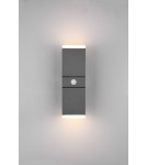 Outdoor lights with motion sensor - Trio AVON Outdoor Wall Mount 2xLED max 7W 3000K Anthracite 270669242 - product 5