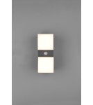 Outdoor lights with motion sensor - Trio AVON Outdoor Wall Mount 2xLED max 7W 3000K Anthracite 270669242 - product 7