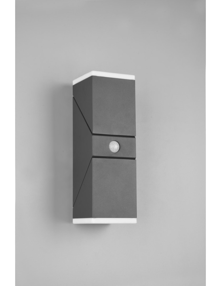 Outdoor lights with motion sensor - Trio AVON Outdoor Wall Mount 2xLED max 7W 3000K Anthracite 270669242 - product kolory-swiatla.pl 8