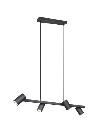 Trio MARLEY Modern Pendant 4xGU10 max 35W Black Matte 302400432