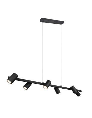 Trio MARLEY Modern Pendant 6xGU10 max 35W Black Matte 302400632