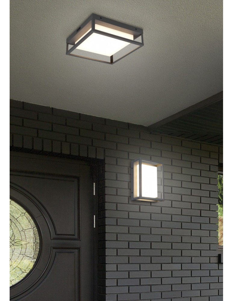 Outdoor ceiling lamps - Trio WITHAM Outdoor Ceiling 1xLED max 14W 2300+3000+4000K Anthracite 677860142 - product kolory-swiatla.pl 11
