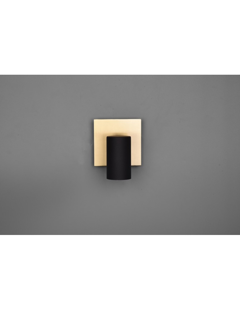 Wall lights - Trio MARLEY Wall Spotlight 1xGU10 max 25W Black, Gold 802400180 - product kolory-swiatla.pl 5