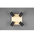 Spotlight ceiling lamps - Trio MARLEY Wall Spotlight 4xGU10 max 35W Black, Gold 802430480 - product 3