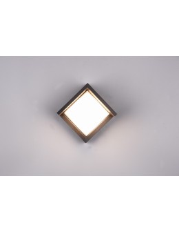 RL PUNO Zewnętrzna Ścienna 1xLED max 8W 3000K Czarny Mat R27026132 - produkt 2