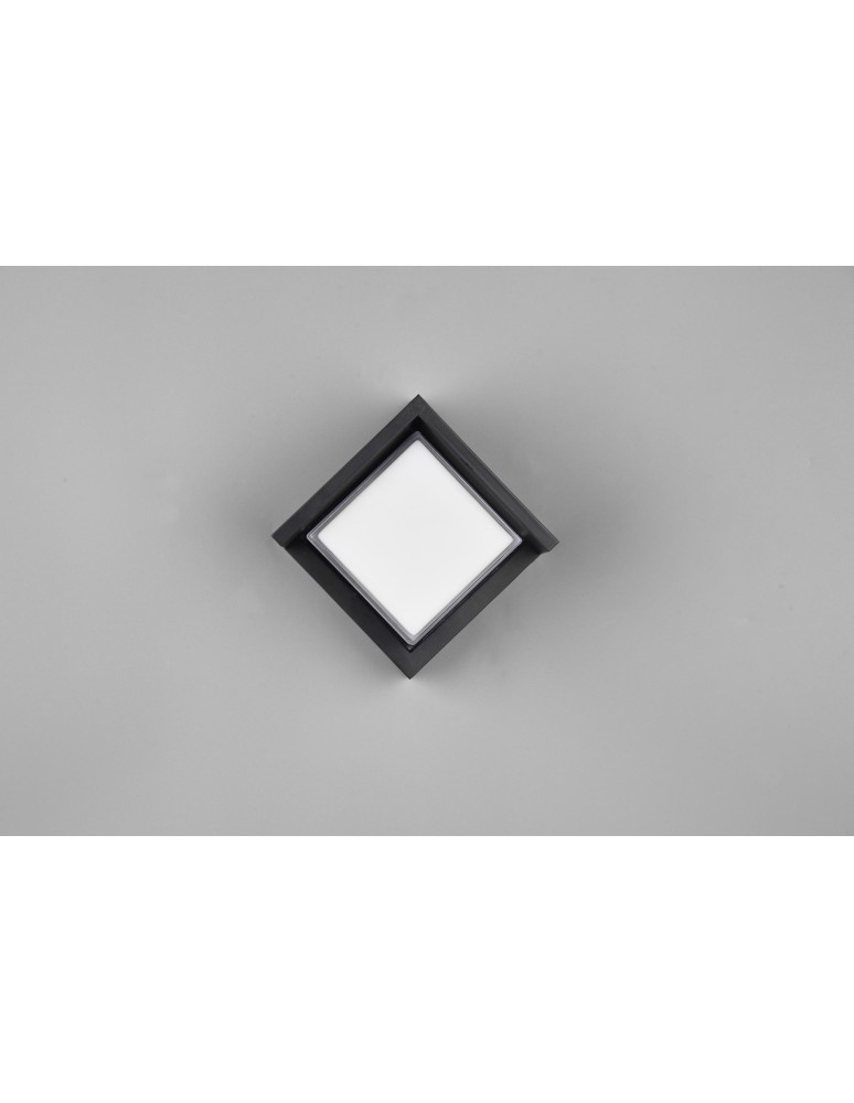 Kinkiety zewnętrzne - RL PUNO Zewnętrzna Ścienna 1xLED max 8W 3000K Czarny Mat R27026132 - produkt kolory-swiatla.pl 4