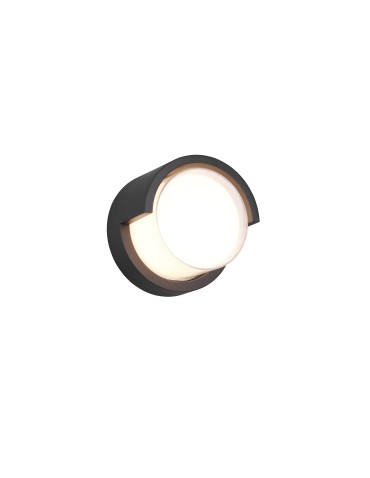 RL PUNO Outdoor Wall mounted 1xLED max 8W 3000K Black Mat R27036132.