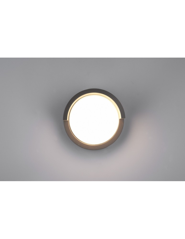 Outdoor wall lamps - RL PUNO Outdoor Wall mounted 1xLED max 8W 3000K Black Mat R27036132. - product kolory-swiatla.pl 2