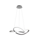 Lampy wiszące - RL COURSE Wisząca Nowoczesna 1xLED max 27W 4000K Nikiel Mat R32051407 - produkt 1