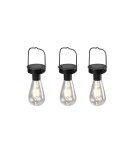 Portable garden lamps - RL CAMPUS Outdoor Portable 3xLED max 1W Black Mat R35146132 - product 1
