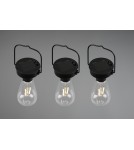 Portable garden lamps - RL CAMPUS Outdoor Portable 3xLED max 1W Black Mat R35146132 - product 2