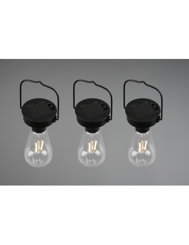 RL CAMPUS Outdoor Portable 3xLED max 1W Black Mat R35146132 - product 2