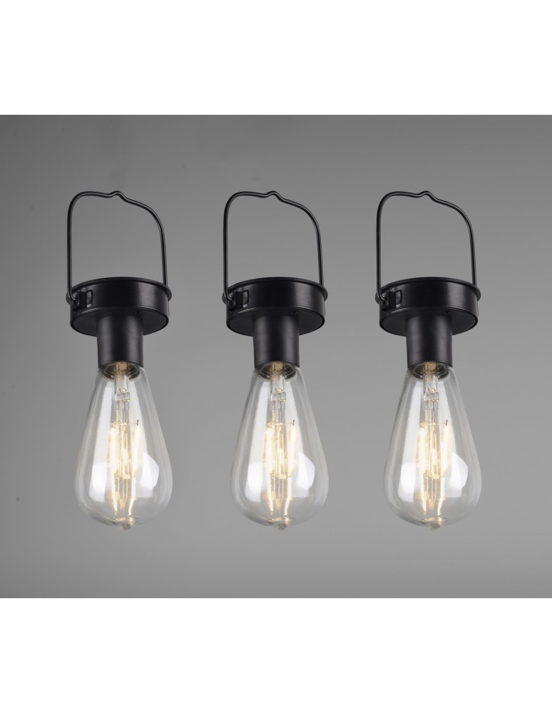 Portable garden lamps - RL CAMPUS Outdoor Portable 3xLED max 1W Black Mat R35146132 - product kolory-swiatla.pl 3