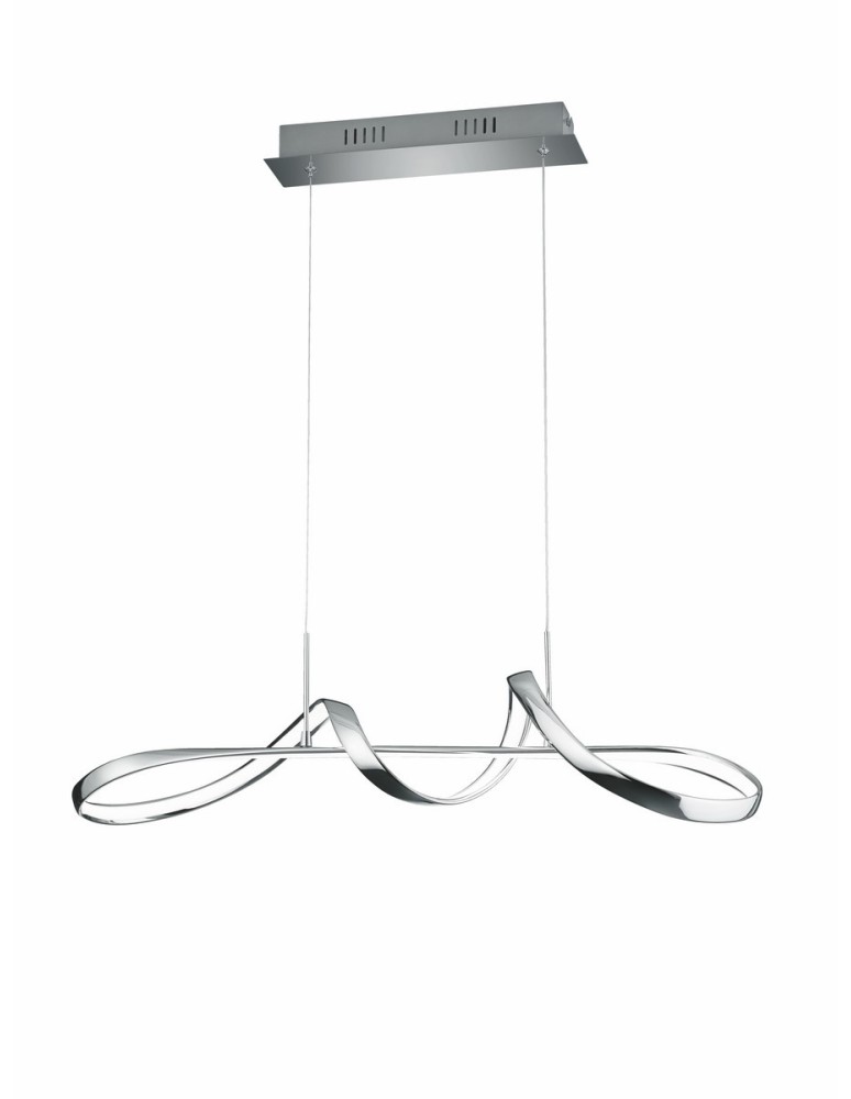 Pendant lamps - RL PERUGIA Pendant Modern 1xLED max 37W 4000K Chrome R37091106. - product kolory-swiatla.pl 1