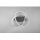 RL COURSE Sufitowa Nowoczesna 1xLED max 18W 4000K Nikiel Mat R62051407