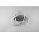 RL COURSE Sufitowa Nowoczesna 1xLED max 18W 4000K Nikiel Mat R62051407
