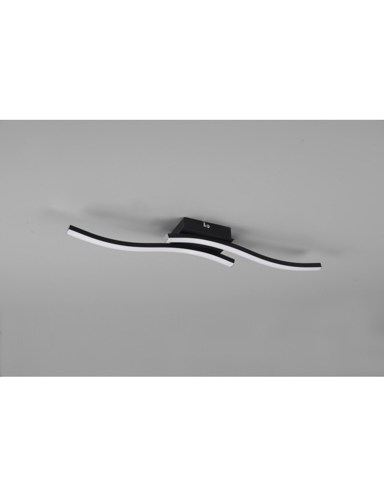 LED ceiling lamps - RL ROUTE Ceiling Modern 2xLED max 5W 4000K Black Mat R62472432 - product kolory-swiatla.pl 3