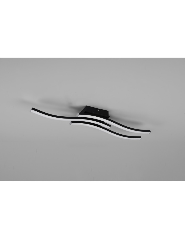 Lampy sufitowe LED - RL ROUTE Sufitowa Nowoczesna 3xLED max 5W 4000K Czarny Mat R62473432 - produkt kolory-swiatla.pl 3