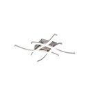 LED ceiling lamps - RL ROUTE Ceiling Modern 4xLED max 5W 4000K Nickel Mat R62474407. - product 1