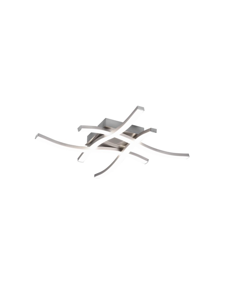 LED ceiling lamps - RL ROUTE Ceiling Modern 4xLED max 5W 4000K Nickel Mat R62474407. - product kolory-swiatla.pl 1