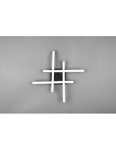 RL ROUTE Modern Ceiling 4xLED max 5W 4000K Black Mat R62474432 - product 2