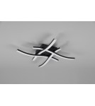 LED ceiling lamps - RL ROUTE Modern Ceiling 4xLED max 5W 4000K Black Mat R62474432 - product 3