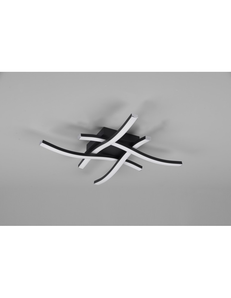 LED ceiling lamps - RL ROUTE Modern Ceiling 4xLED max 5W 4000K Black Mat R62474432 - product kolory-swiatla.pl 3
