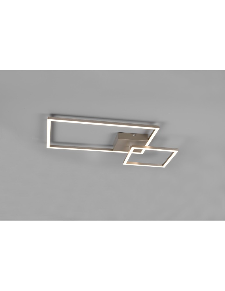 LED ceiling lamps - RL PADELLA Ceiling Modern 1xLED max 25W 4000K Nickel Mat R62642407 - product kolory-swiatla.pl 1