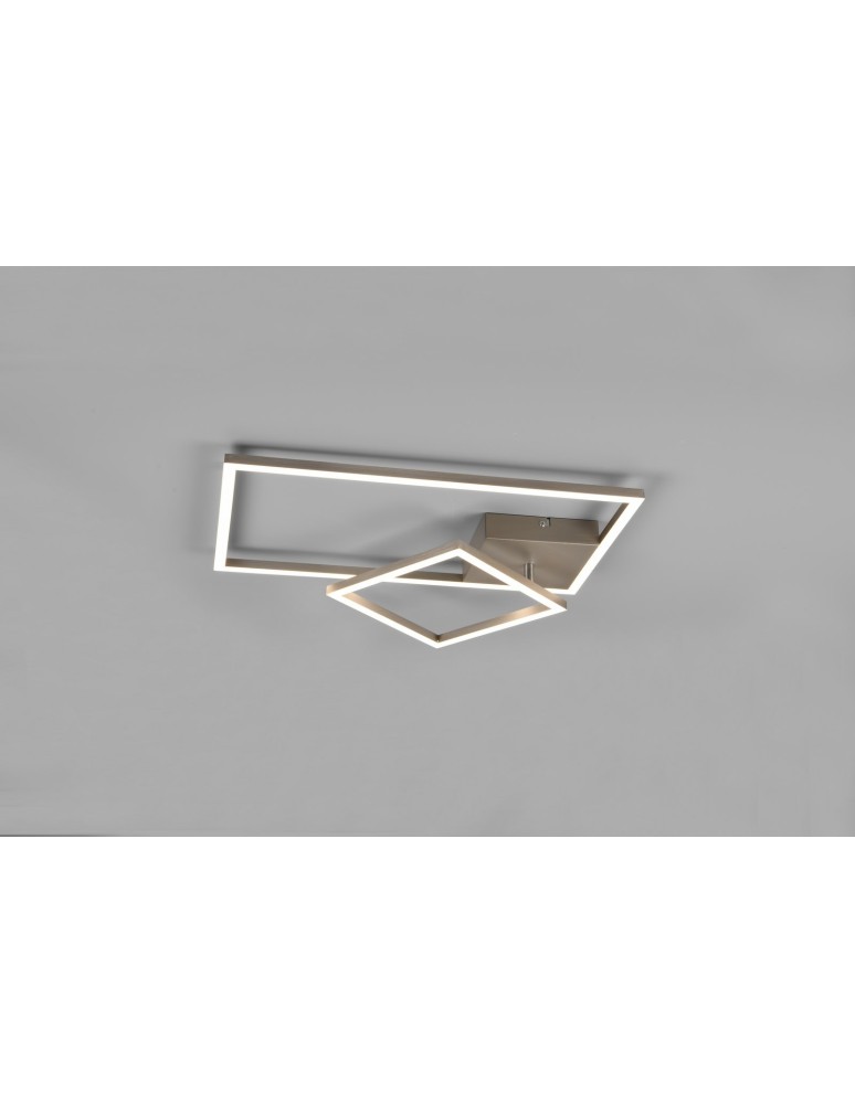 LED ceiling lamps - RL PADELLA Ceiling Modern 1xLED max 25W 4000K Nickel Mat R62642407 - product kolory-swiatla.pl 2
