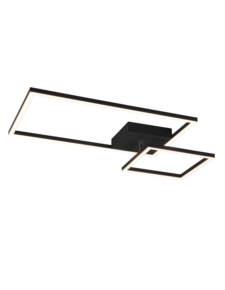 LED ceiling lamps - RL PADELLA Modern Ceiling 1xLED max 25W 4000K Black Mat R62642432 - product kolory-swiatla.pl 1