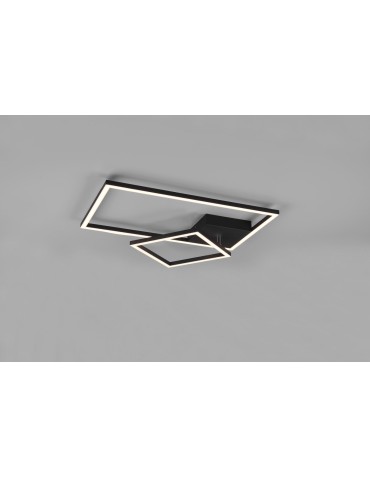 RL PADELLA Modern Ceiling 1xLED max 25W 4000K Black Mat R62642432 - product 2