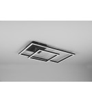 LED ceiling lamps - RL PADELLA Modern Ceiling 1xLED max 25W 4000K Black Mat R62642432 - product 7