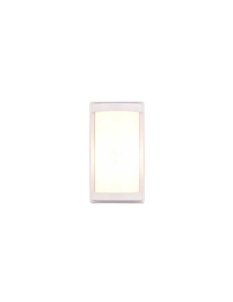 Outdoor wall lamps - RL PUELO Outdoor Wall Mounted 1xE27 max 10W White Matte R21186131 - product kolory-swiatla.pl 3