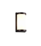 Outdoor wall lamps - RL PUELO Outdoor Wall Mounted 1xE27 max 10W Black Mat R21186132 - product 1