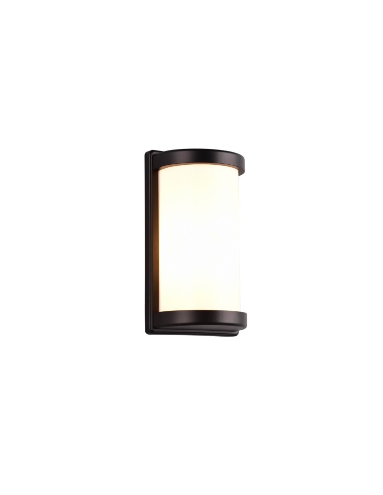Outdoor wall lamps - RL PUELO Outdoor Wall Mounted 1xE27 max 10W Black Mat R21186132 - product kolory-swiatla.pl 1