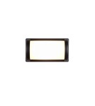 Kinkiety zewnętrzne - RL PUELO Zewnętrzna Ścienna 1xE27 max 10W Czarny Mat R21186132 - produkt 4