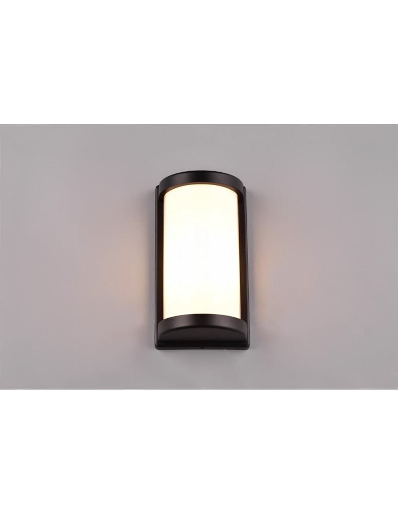 Outdoor wall lamps - RL PUELO Outdoor Wall Mounted 1xE27 max 10W Black Mat R21186132 - product kolory-swiatla.pl 5