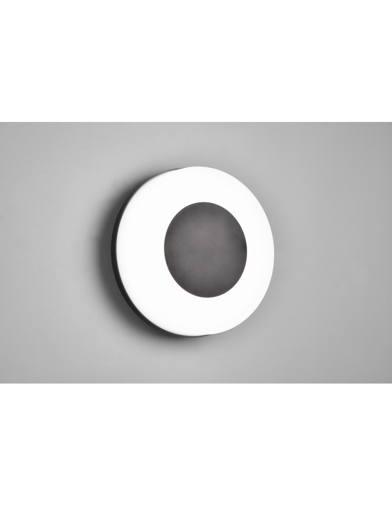 Outdoor wall lamps - RL MORENA Outdoor Wall-mounted 1xLED max 14W 2300+3000+4000K Black Mat R24246132 - product kolory-swiatla.pl 5