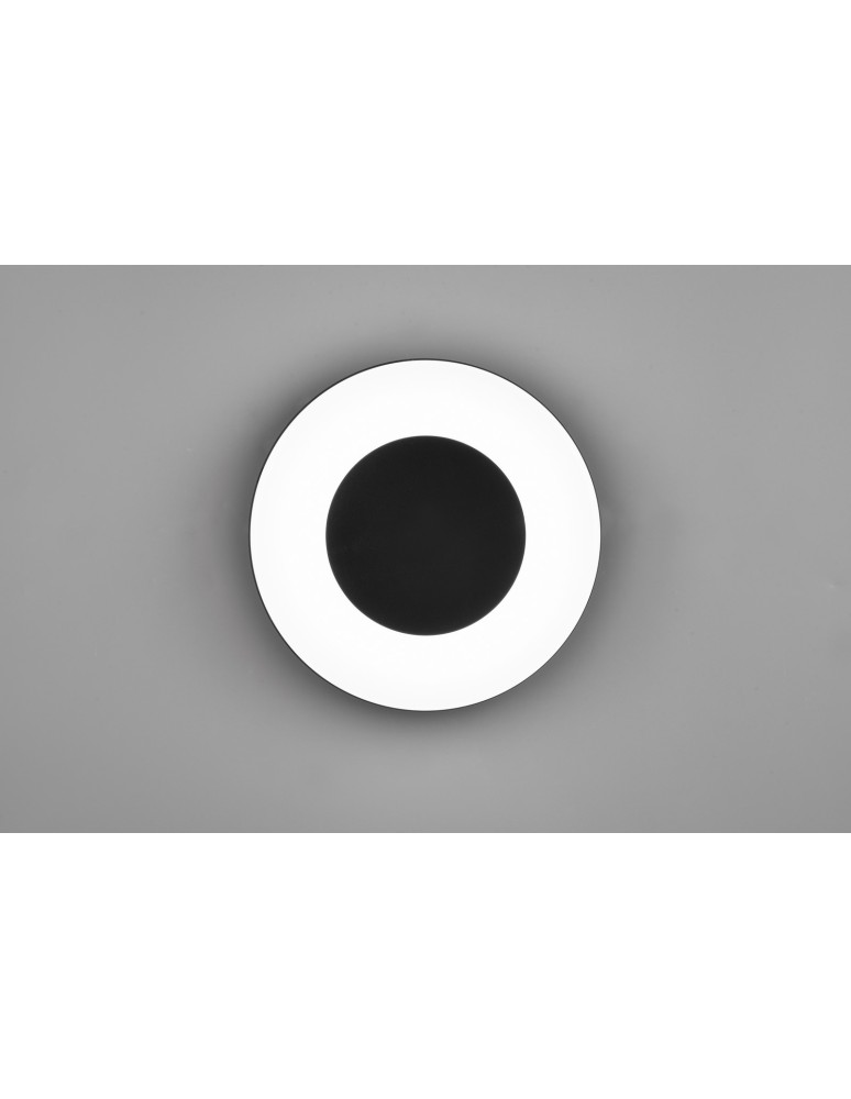 Kinkiety zewnętrzne - RL MORENA Zewnętrzna Ścienna 1xLED max 14W 2300+3000+4000K Czarny Mat R24246132 - produkt kolory-swiatla.pl 6