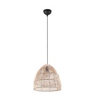 Boho pendant lamps - RL RIKE Pendant Modern 1xE27 max 40W Natural R31131036 - product 4