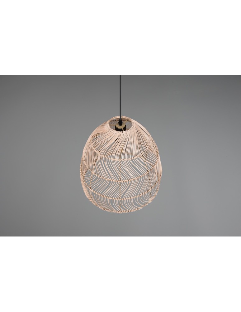 Boho pendant lamps - RL RIKE Pendant Modern 1xE27 max 40W Natural R31131036 - product kolory-swiatla.pl 5
