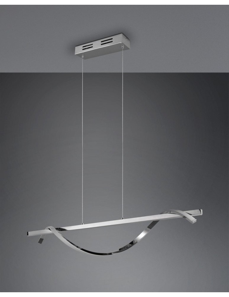 Lampy wiszące - RL ISABEL Wisząca Nowoczesna 1xLED max 26W 4000K Chrom R32201106 - produkt kolory-swiatla.pl 5