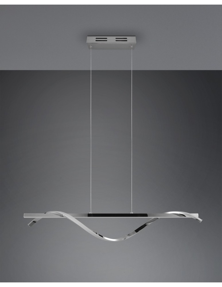 Lampy wiszące - RL ISABEL Wisząca Nowoczesna 1xLED max 26W 4000K Chrom R32201106 - produkt kolory-swiatla.pl 6