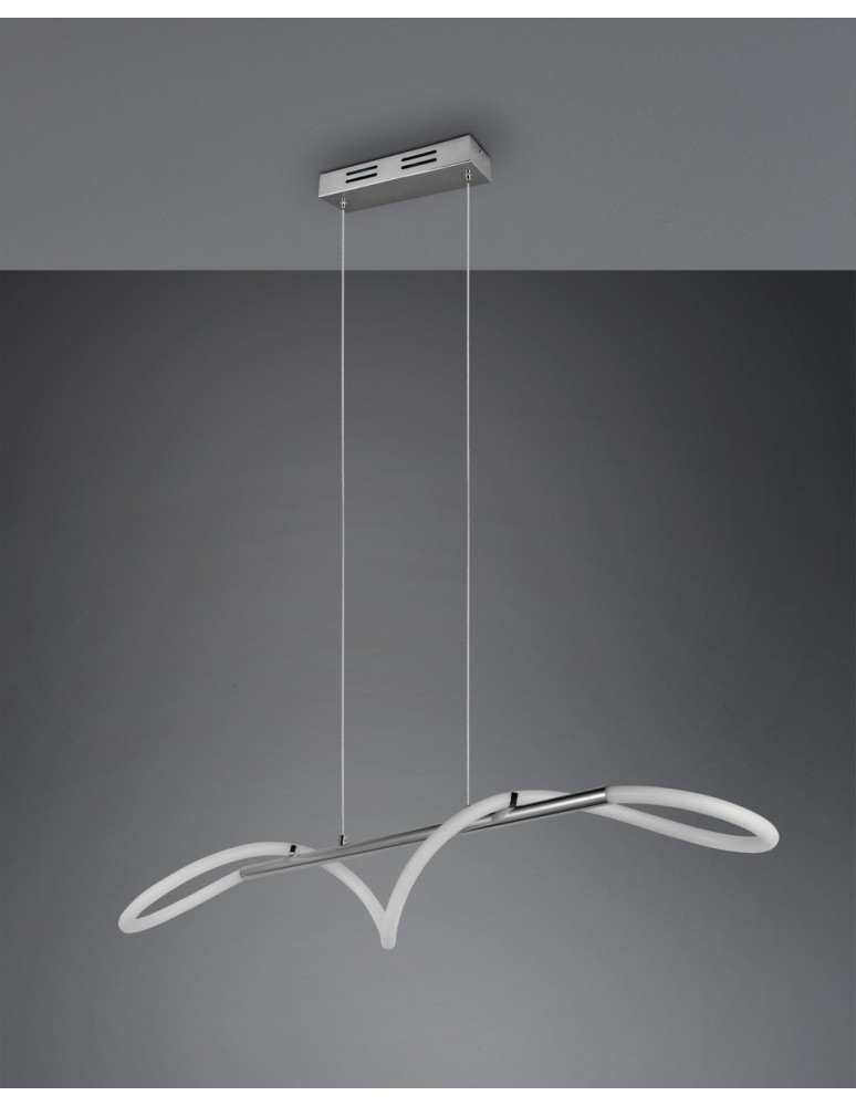 Lampy wiszące - RL ARGOS Wisząca Nowoczesna 1xLED max 28W 4000K Chrom R32361106 - produkt kolory-swiatla.pl 5