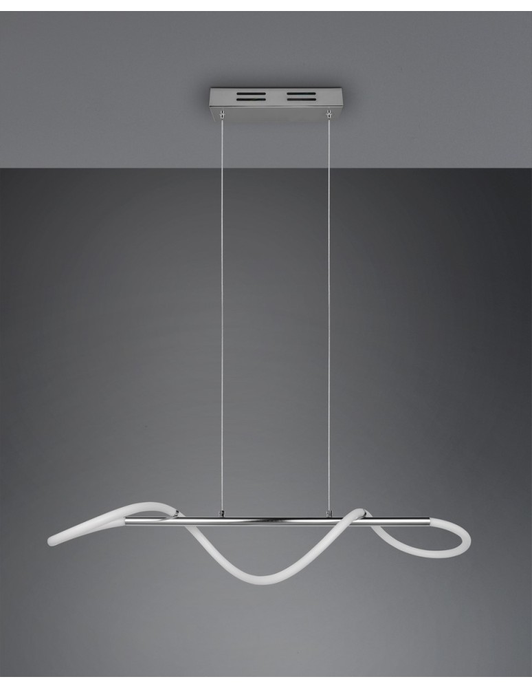 Lampy wiszące - RL ARGOS Wisząca Nowoczesna 1xLED max 28W 4000K Chrom R32361106 - produkt kolory-swiatla.pl 6