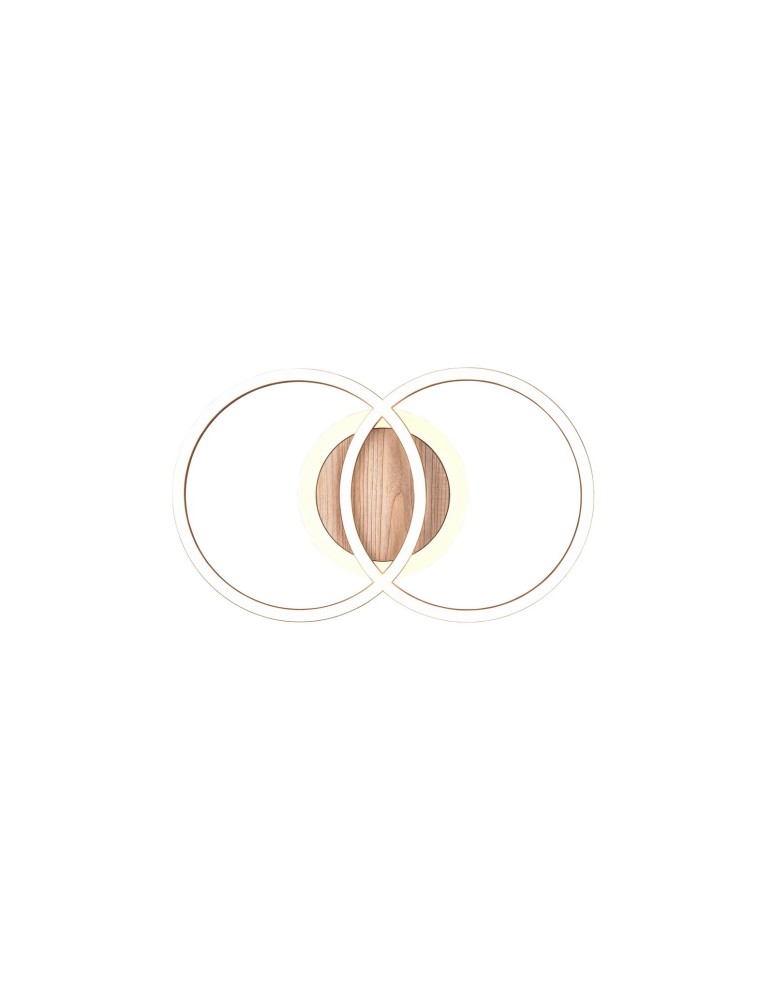 LED ceiling lamps - RL GIRO Ceiling Modern 1xLED max 25W 2700-6000K Woodgrain R62783635 - product kolory-swiatla.pl 3
