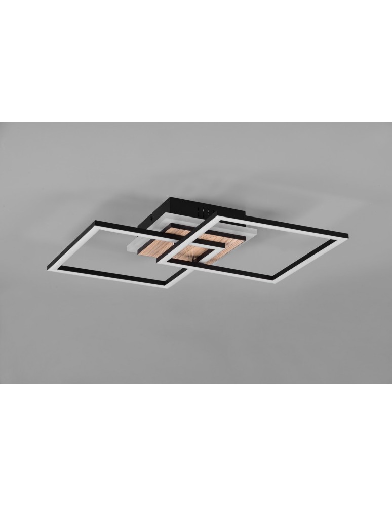 LED ceiling lamps - RL GIRO Ceiling Modern 1xLED max 25W 2700-6000K Woodgrain R62793635 - product kolory-swiatla.pl 5