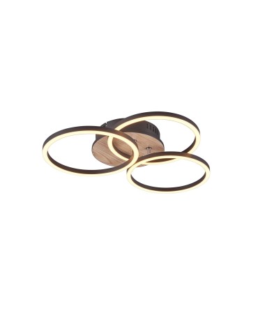 RL CIRCLE Sufitowa Nowoczesna 1xLED max 27W 2700-6000K Drewnopodobny R62823135 - produkt 2